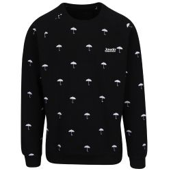 Umbrella Print Sweat Shirt