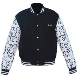 Varsity Jackets White Black
