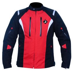 Motorbike Cordura Jackets Red Black