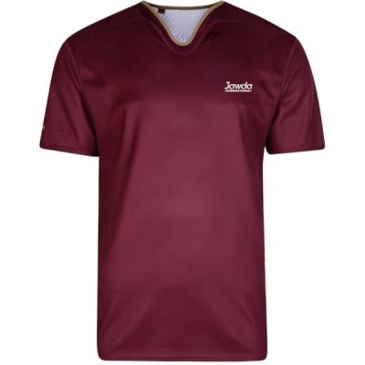 Maroon Jersey White