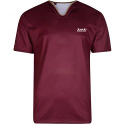 Maroon Jersey White